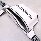 Женская бананка, сумка на пояс, белая П2550