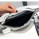 Женская бананка, сумка на пояс, зеленая П2552