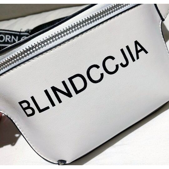 Женская бананка, сумка на пояс, черная П2553