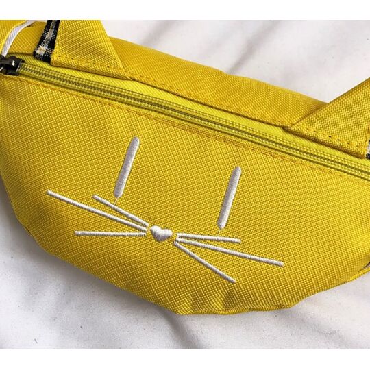 Детская сумка банан, розовая П2557