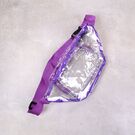 Сумка на пояс, бананка, фиолетовая П2562