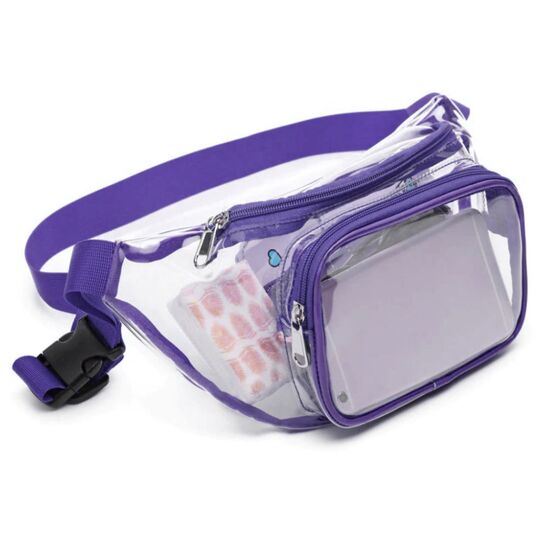 Сумка на пояс, бананка, чорна П2564