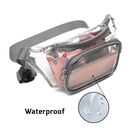 Сумка на пояс, бананка, чорна П2564