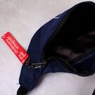 Сумка на пояс, бананка, синяя П2566 Сумка на пояс, бананка, синяя П2566