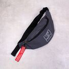 Сумка на пояс, бананка, сіра П2567 Сумка на пояс, бананка, сіра П2567