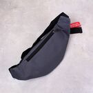 Сумка на пояс, бананка, сіра П2567 Сумка на пояс, бананка, сіра П2567