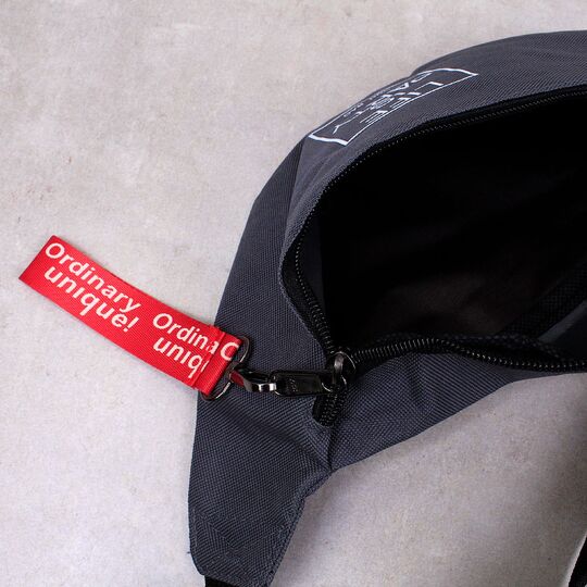 Сумка на пояс, бананка, сіра П2567 Сумка на пояс, бананка, сіра П2567