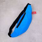 Сумка на пояс, бананка, голубая П2568