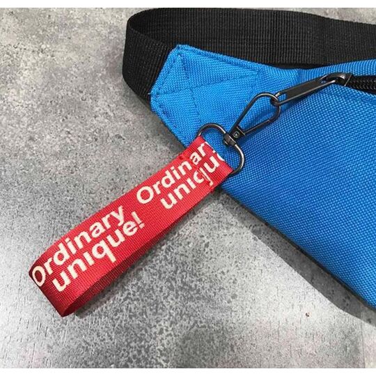 Сумка на пояс, бананка, черная П2569