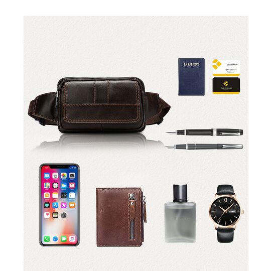 Чоловіча сумка поясна