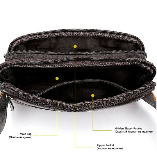 Чоловіча сумка поясна
