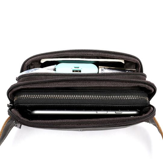 Чоловіча сумка поясна