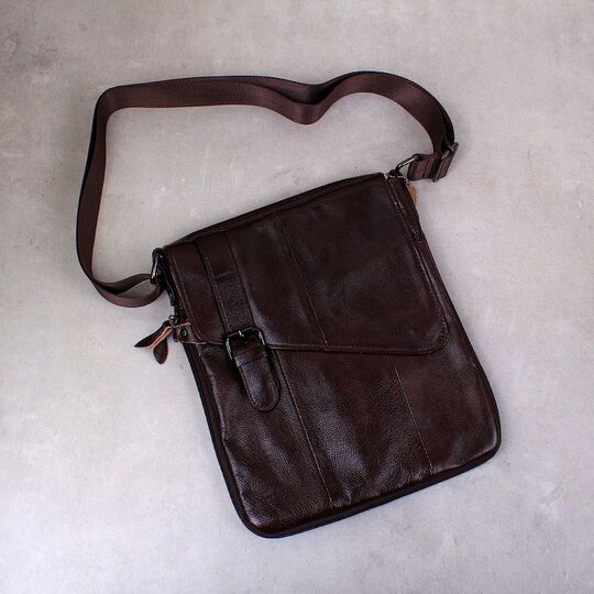 Мужская сумка "WESTAL", коричневая П2576