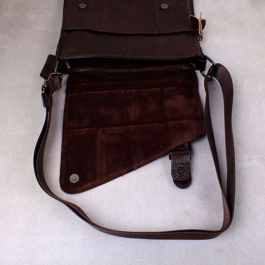 Мужская сумка "WESTAL", коричневая П2576