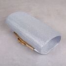 Женская сумка-клатч, серая П0165