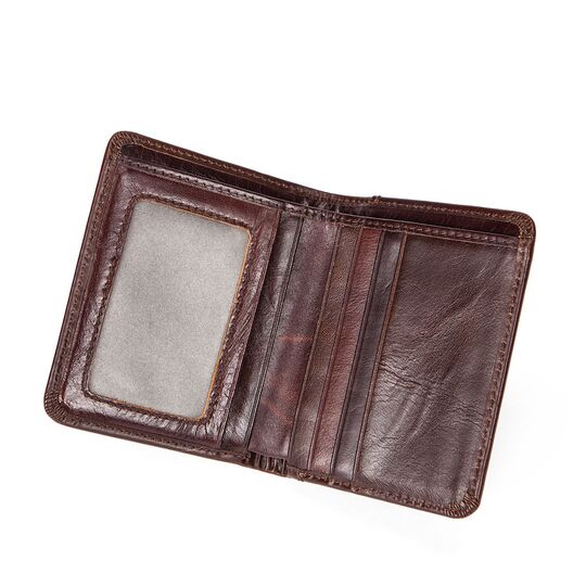 Мужской кошелек "WESTAL", коричневый П2578