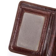 Мужской кошелек "WESTAL", коричневый П2578
