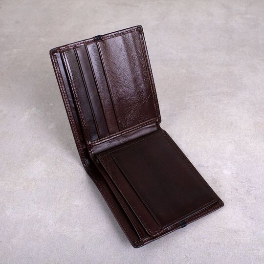 Мужской кошелек "WESTAL", коричневый П2579 Мужской кошелек "WESTAL", коричневый П2579