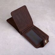 Мужской кошелек "WESTAL", коричневый П2580