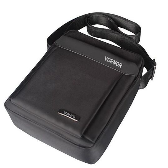 Мужская сумка VORMOR, черная П2585 Мужская сумка VORMOR, черная П2585