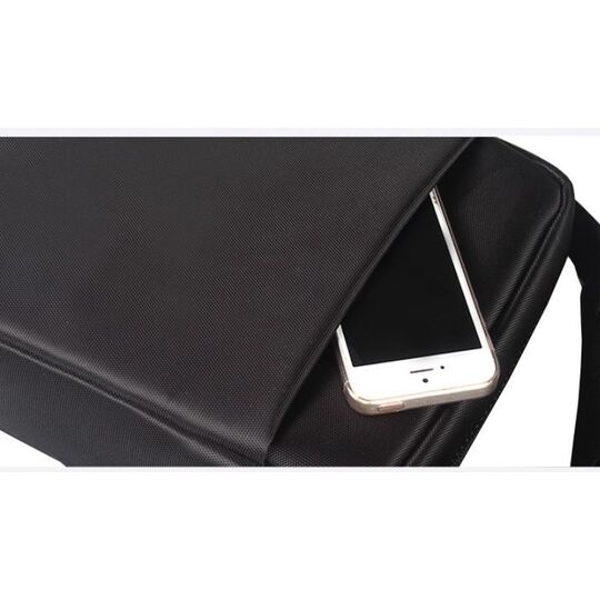 Мужская сумка VORMOR, черная П2585 Мужская сумка VORMOR, черная П2585