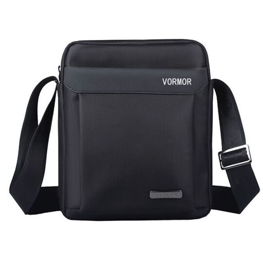 Мужская сумка VORMOR, черная П2585 Мужская сумка VORMOR, черная П2585
