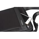 Мужская сумка VORMOR, черная П2585 Мужская сумка VORMOR, черная П2585