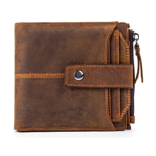 Мужской кошелек "WESTAL", коричневый П2586