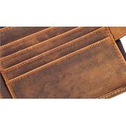 Мужской кошелек "WESTAL", коричневый П2586