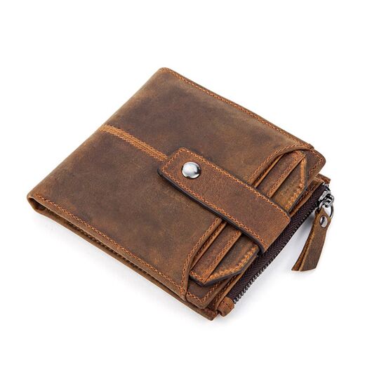 Мужской кошелек "WESTAL", коричневый П2586