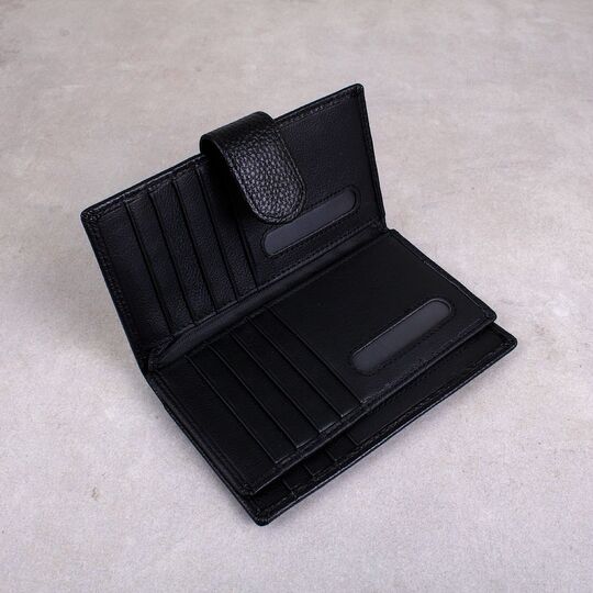 Чоловічий гаманець 'WESTAL', чорний П2588