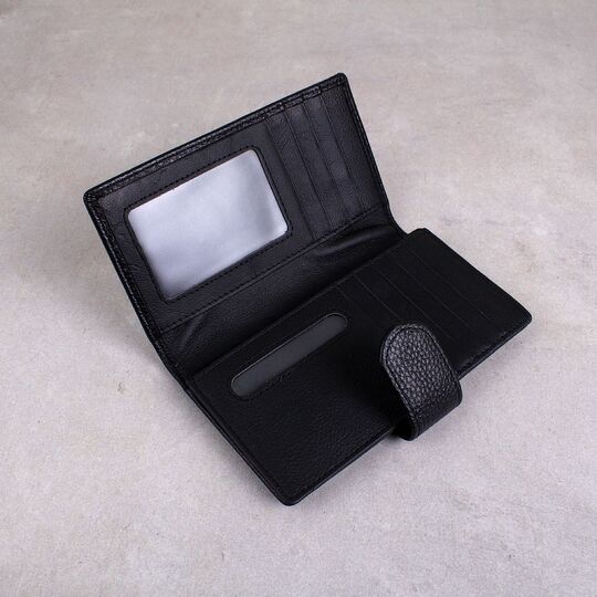 Чоловічий гаманець 'WESTAL', чорний П2588