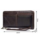 Мужской кошелек "WESTAL", черный П2590