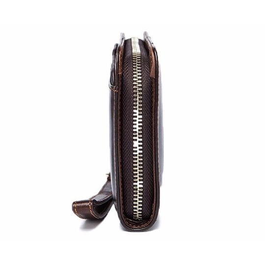 Мужской кошелек "WESTAL", коричневый П2591