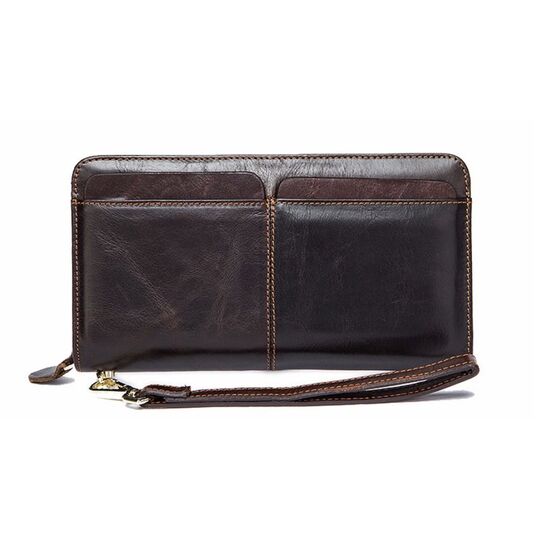 Мужской кошелек "WESTAL", коричневый П2591