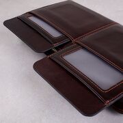 Мужской кошелек "WESTAL", коричневый П2592