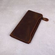 Мужской кошелек "WESTAL", коричневый П2594