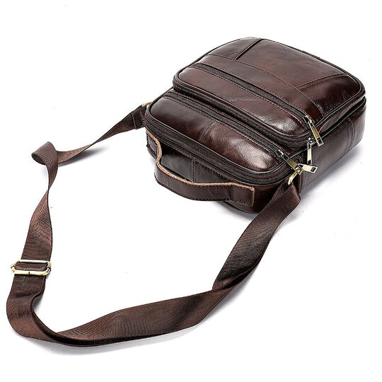 Мужская сумка "WESTAL", коричневая П2596