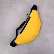 Женская сумка, бананка с ромашкой, П2598