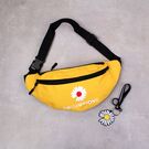 Жіноча сумка, бананка з ромашкою, П2598