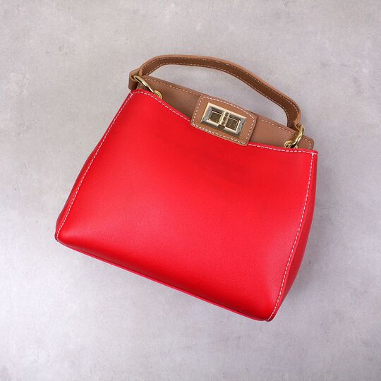 Женская сумка FUNMARDI, красная П2600