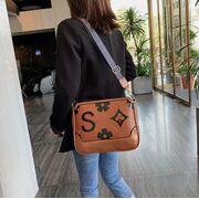 Женская сумка FUNMARDI, коричневая П2602