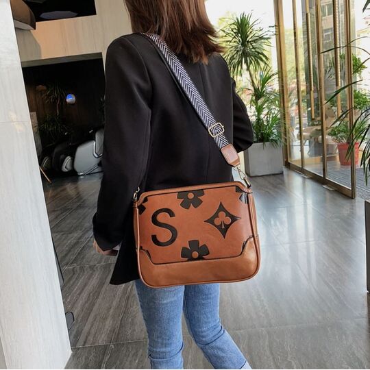 Женская сумка FUNMARDI, коричневая П2602