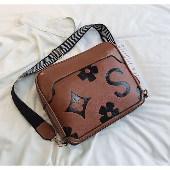 Женская сумка FUNMARDI, коричневая П2602