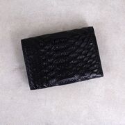 Женский мини кошелек, черный П2605