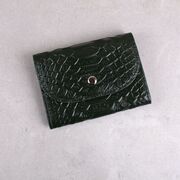 Жіночий міні гаманець, зелений П2606