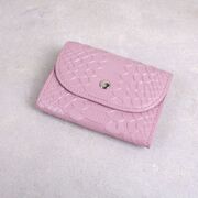 Женский мини кошелек, розовый П2609