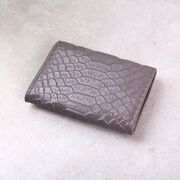 Женский мини кошелек, серый П2610