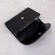 Женский мини кошелек, черный П2611