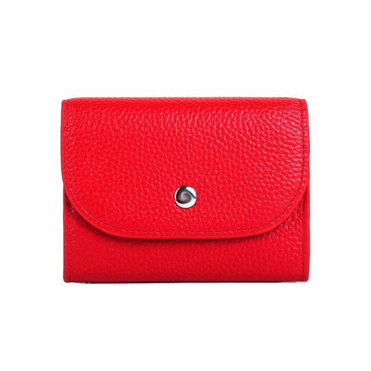 Жіночий міні гаманець, червоний П2612